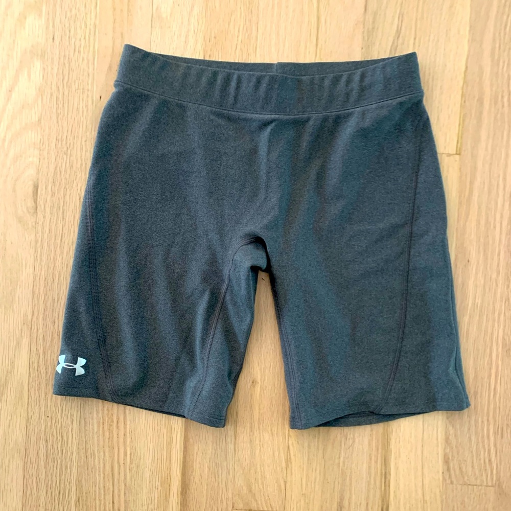 Under Armour Gray Biker Shorts
